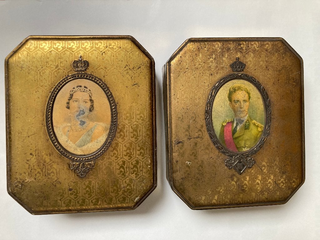 Boîtes métalliques ASTRID et LEOPOLD III, Collections, Enlèvement ou Envoi, Utilisé, Autres types
