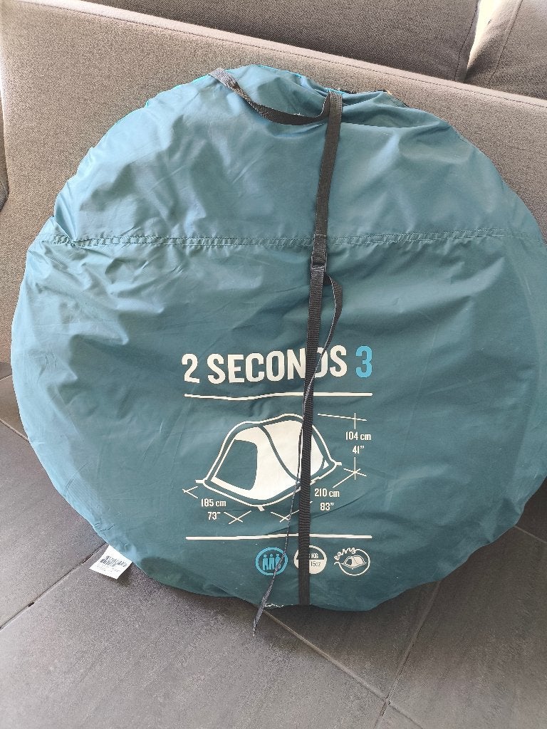 Tent 3 pers, Ophalen, Zo goed als nieuw, Tot en met 3