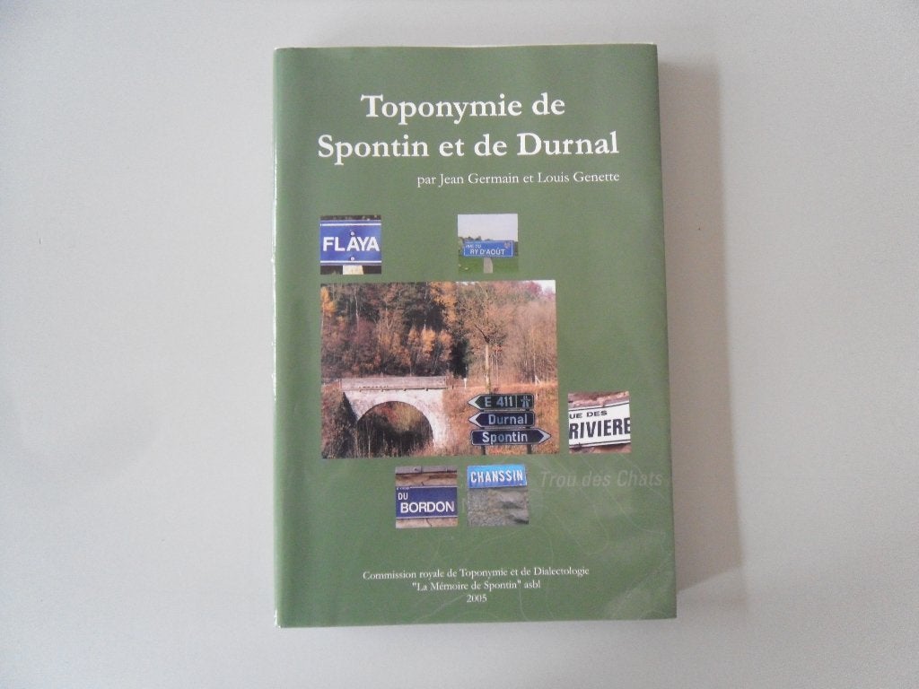 Toponymie de Spontin et de Durnal, Boeken, Geschiedenis | Nationaal, Ophalen of Verzenden, Gelezen, Jean GERMAIN et Louis GENETTE