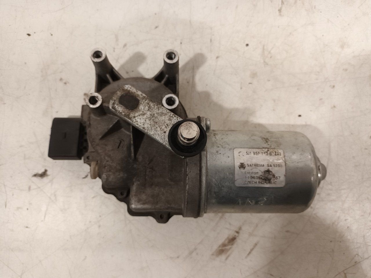 Ruitenwissermotor voor Skoda Fabia, Onderdelen@venauto.nl, Van der Ven Autorecycling B.V., Ettenseweg 76, 4706 PB Roosendaal, The Netherlands