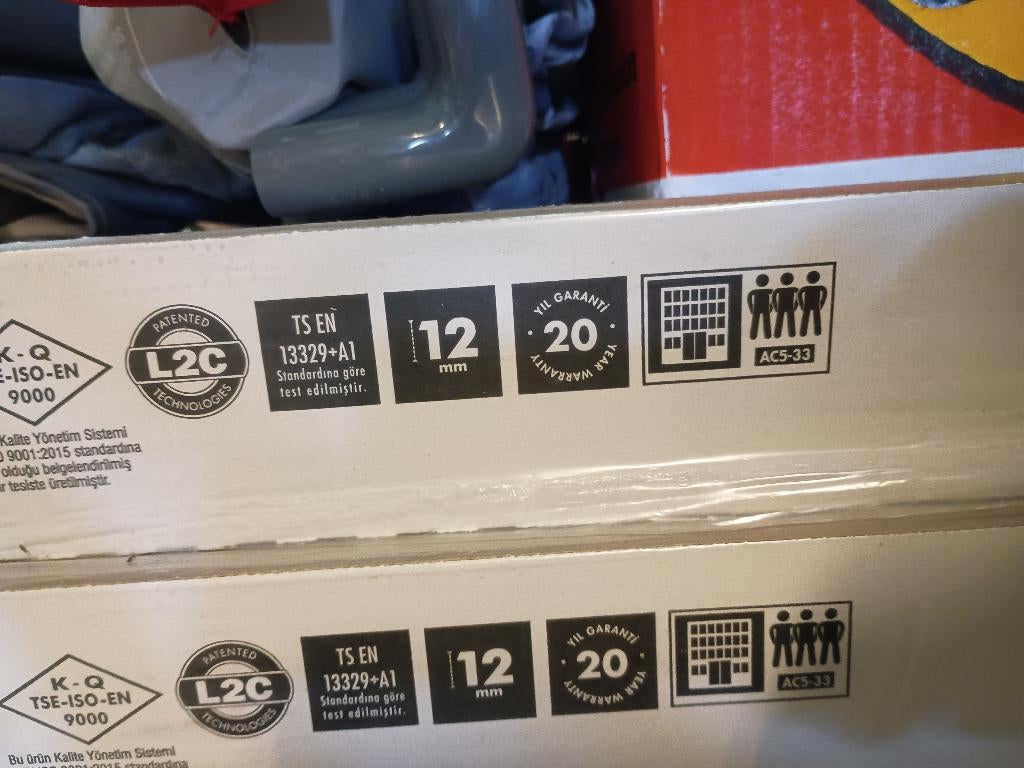 20 pakken laminaat, Neuf, Aggloméré, Enlèvement, Bois