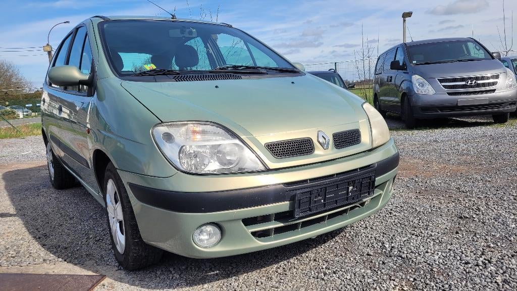 renault scenic 1.4i AL BLANCO GEKEURD ROOS FORM euro 4 2003, Voorwielaandrijving, 4 cilinders, Bedrijf, Euro 4