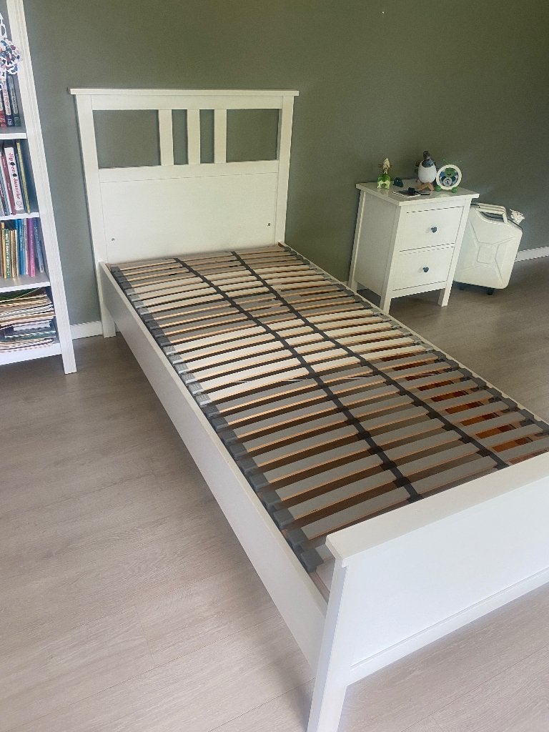 Eénpersoonsbed met lattenbodem, Sommier à lattes, Enlèvement, 180 cm ou plus, 85 à 100 cm