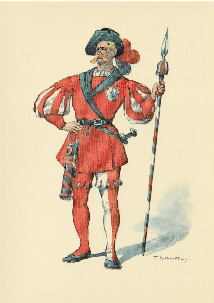 FOLKLORE -  POSTBODE  uit  GLARUS  16é Eeuw !, Collections, Cartes postales | Thème, Envoi, Non affranchie, Autres thèmes