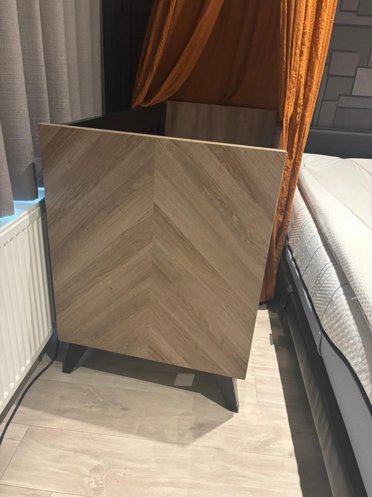 Ladikant 60x120, matras en accesoires, Ophalen, Gebruikt, Minder dan 140 cm, Minder dan 70 cm