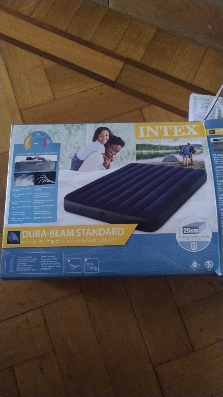 Matelas gonflable 2 places INTEX Dura-Beam Standard, Maison & Meubles, Chambre à coucher | Matelas & Sommiers, Enlèvement ou Envoi