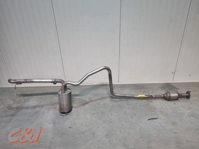 Echappement silencieux arrière + central d'un Ford Transit, -, 3 mois de garantie, -, -