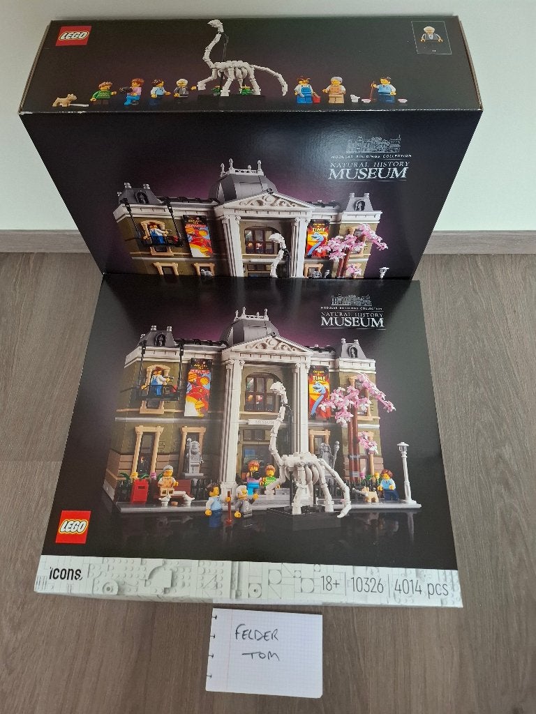Lego Natural history museum 10326 nieuw, Ophalen, Nieuw, Complete set, Lego