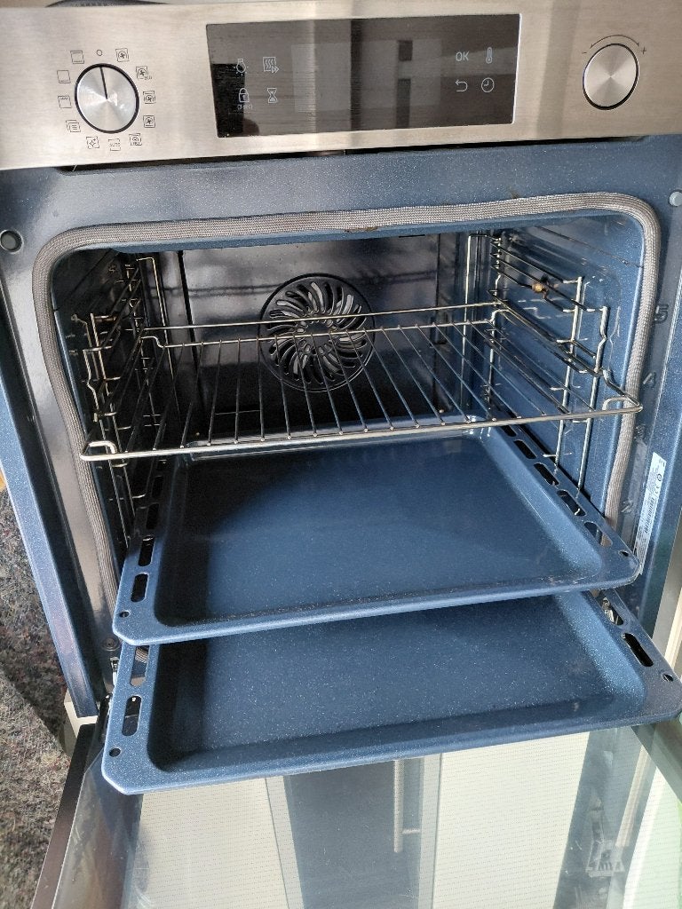Nette Samsung inbouwoven Dual Cook (75L), Electroménager, Fours, Encastré, Enlèvement, Utilisé, Air chaud