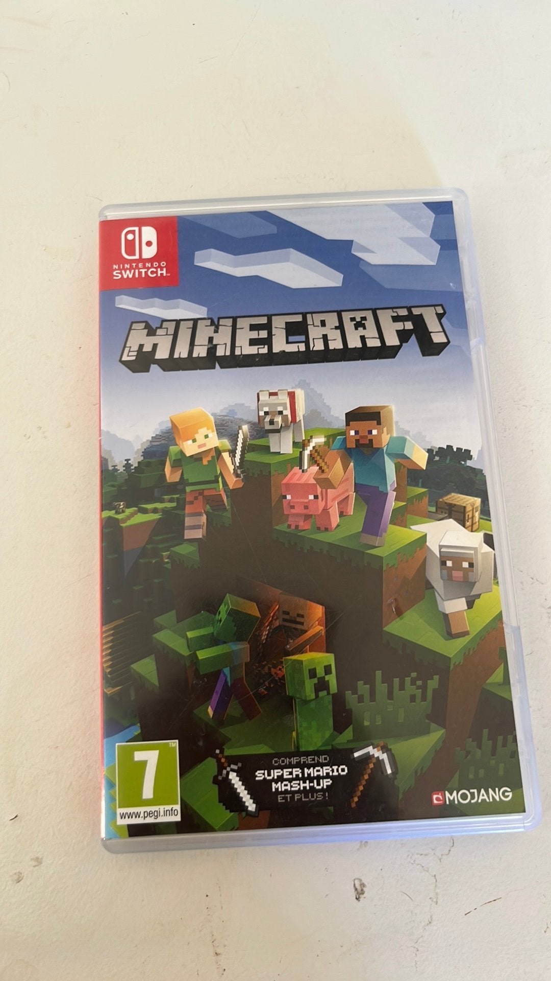 Jeux nintendo switch minecraft, Online, 1 joueur, À partir de 7 ans, Aventure et Action