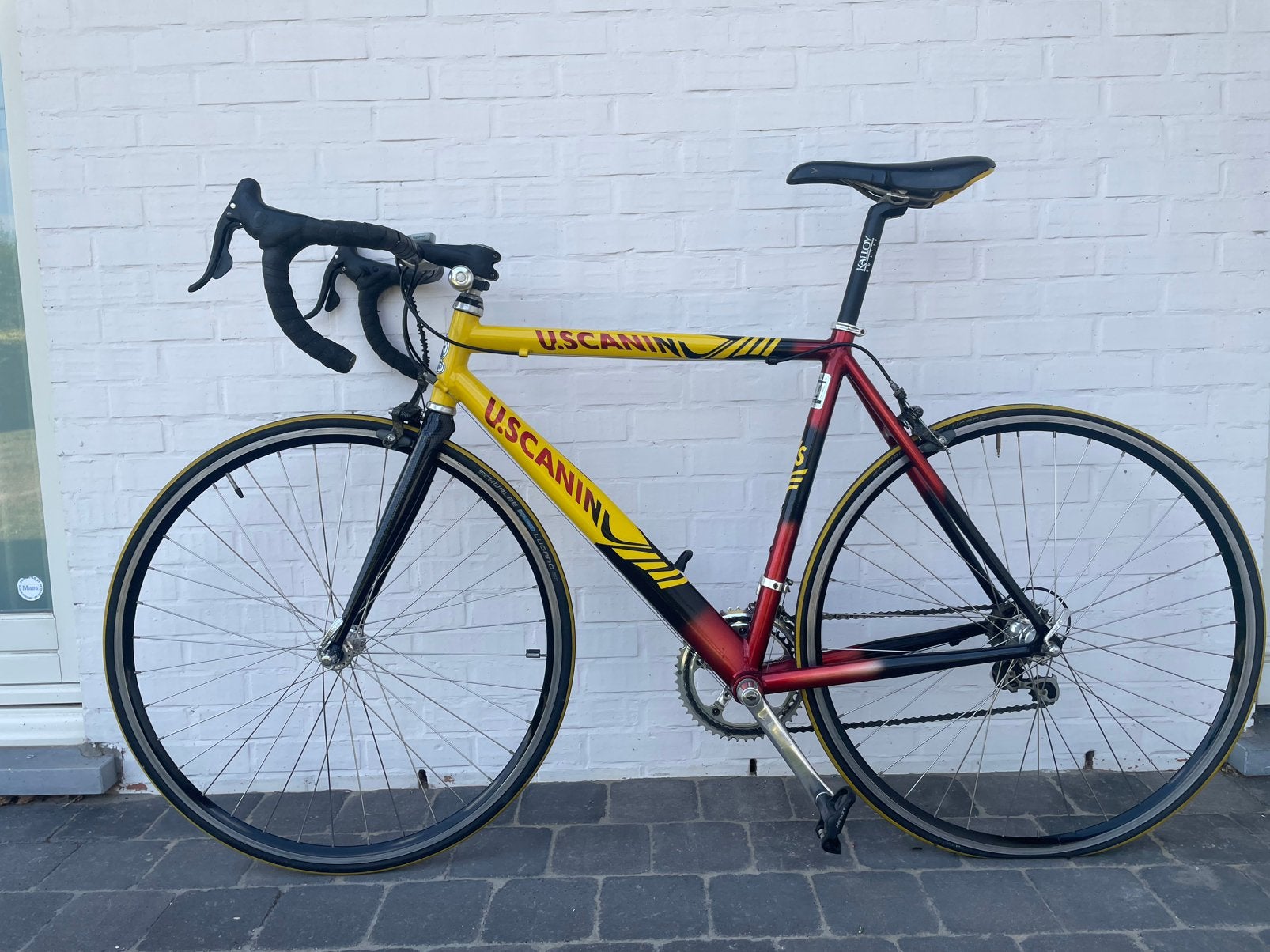 Koersfiets u.scanini, Ophalen, Zo goed als nieuw