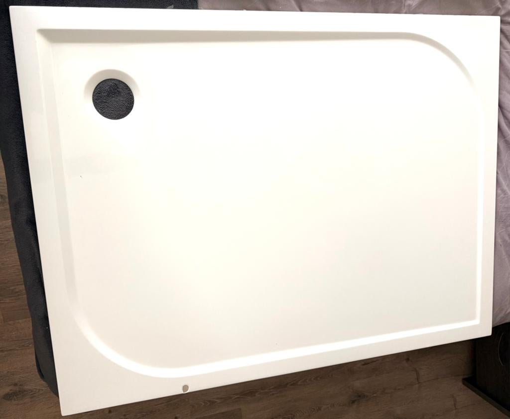 Wit Douchebak composiet  120x90x3cm, Ophalen, Zo goed als nieuw
