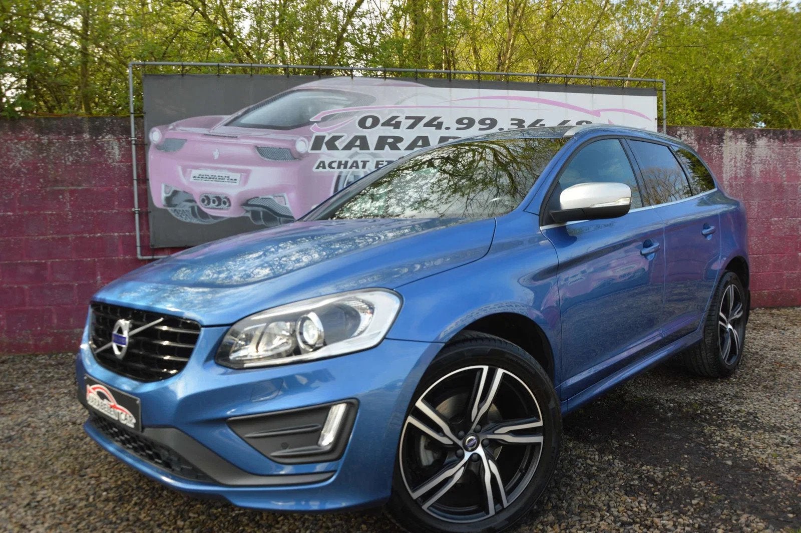 Volvo XC60 2.0D R-design BOITE AUT NAV CAM CRUIS CLIM 75.022, Auto's, Automaat, Gebruikt, 4 cilinders, 1969 cc