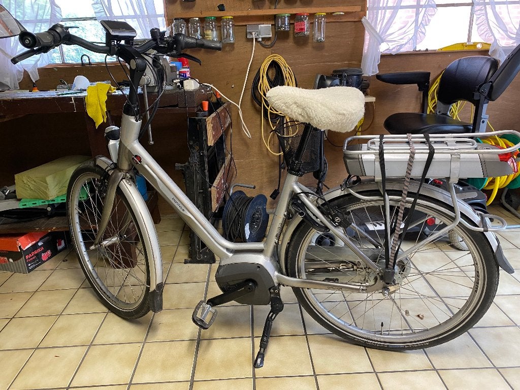 elektrische damesfiets, Ophalen, Velgrem, Batavus, Versnellingen