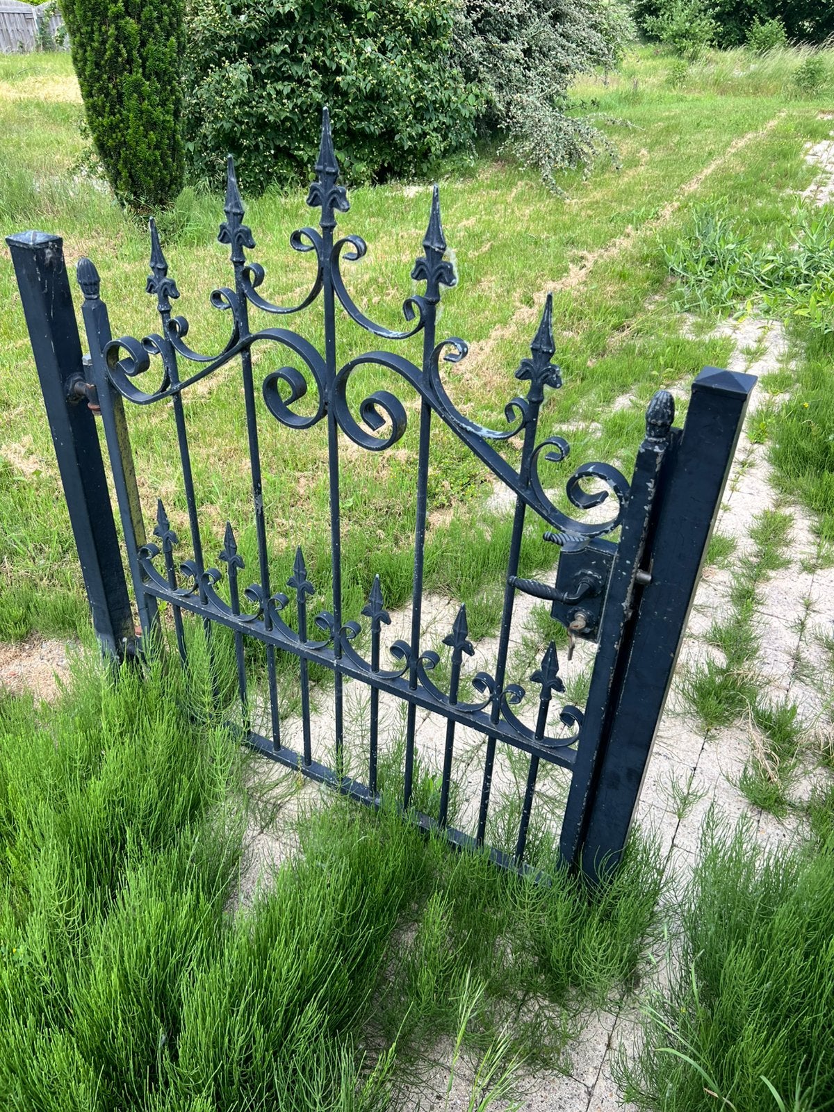 Ijzeren poort, Ophalen, Gebruikt