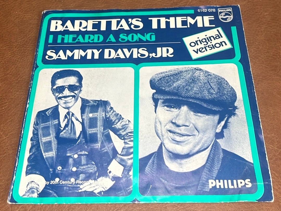 Sammy Davis,Jr ‎– Baretta's Theme - 7” vinyl single - Nl, Ophalen of Verzenden, Gebruikt
