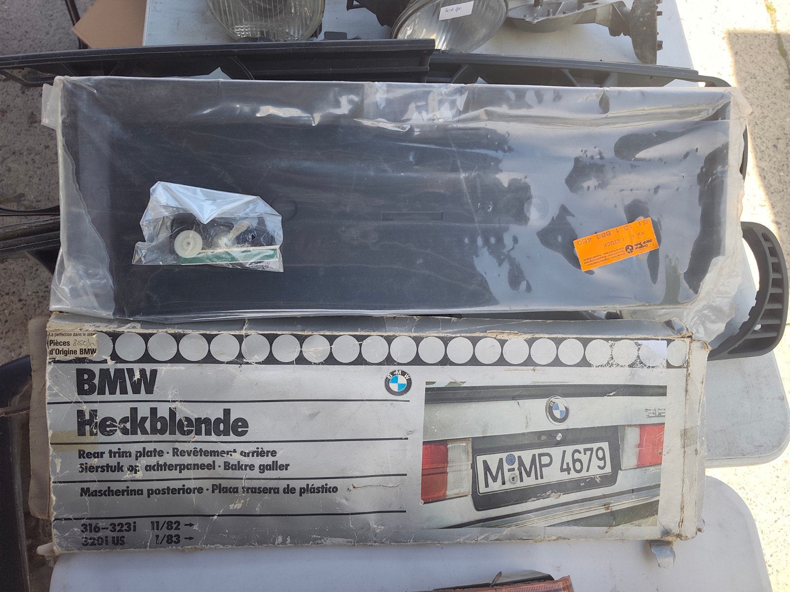 Interfire/Heckblende BMW E30 fase 1 NIEUW, Ophalen of Verzenden, Nieuw, Achter, BMW