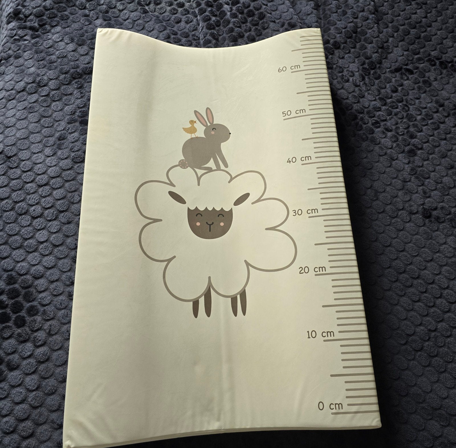 Aankleedkussen 'Tiny Sheep' (72x44 cm) + Badstof Hoes, Enlèvement, Comme neuf