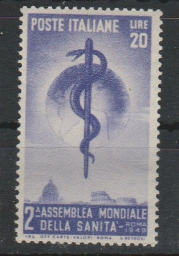 Italie 1949 - n 780 *, Envoi