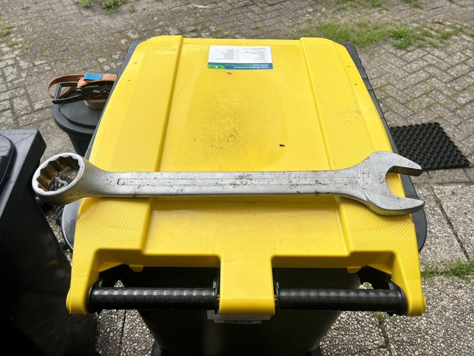 Ring/steeksleutel, Bricolage & Construction, Outillage | Outillage à main, Enlèvement ou Envoi, Utilisé, Clé/cliquet