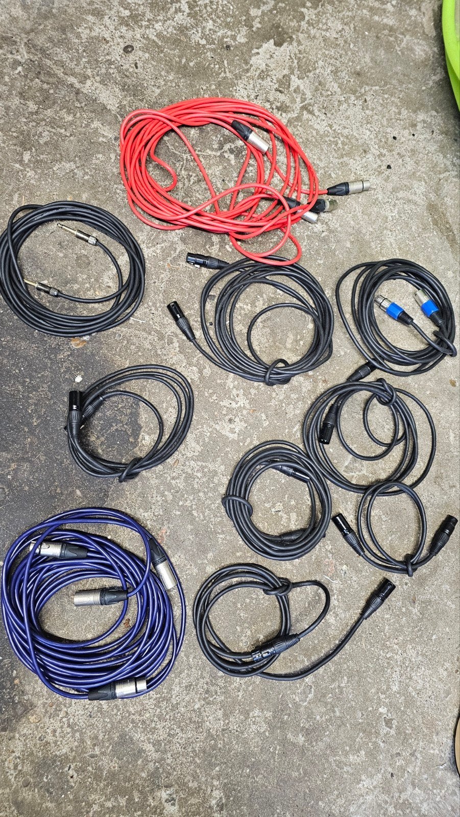 Lot professional audio cables, Ophalen of Verzenden, Nieuw