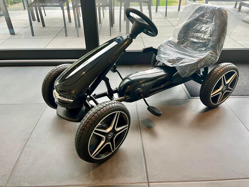 Mercedes go cart (4-5 jaar) nieuw in de doos, Kinderen en Baby's, Speelgoed | Buiten | Skelters, Ophalen, Nieuw