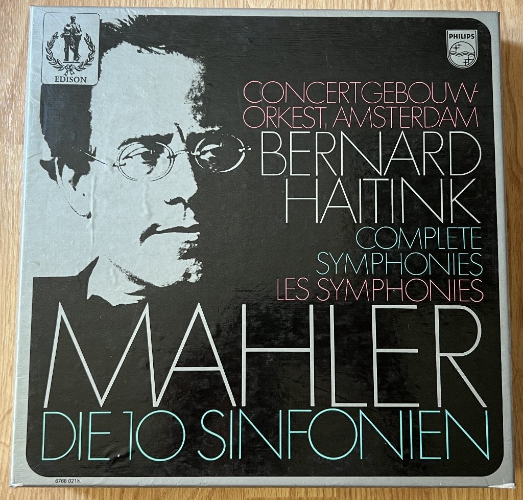 LP-box Mahler - Die 10 Sinfonien / Haitink, Enlèvement ou Envoi, Comme neuf, LP, Mahler