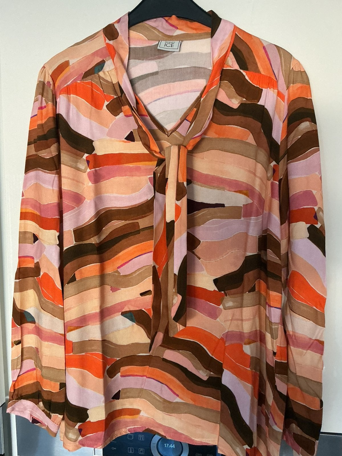 Bloesje green ice xl, Kleding | Dames, Blouses en Tunieken, Ophalen of Verzenden, Zo goed als nieuw, Maat 46/48 (XL) of groter