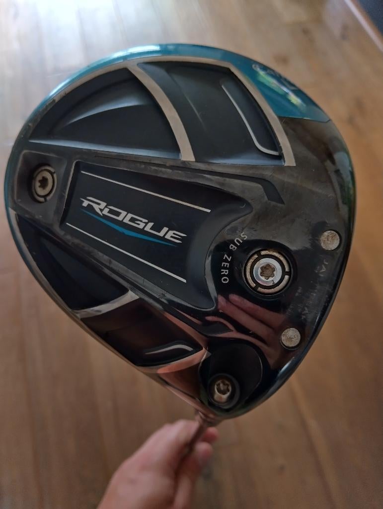 Callaway Rogue Sub Zero 10.5 driver 2016 stiff flex shaft, Ophalen, Gebruikt, Club, Callaway