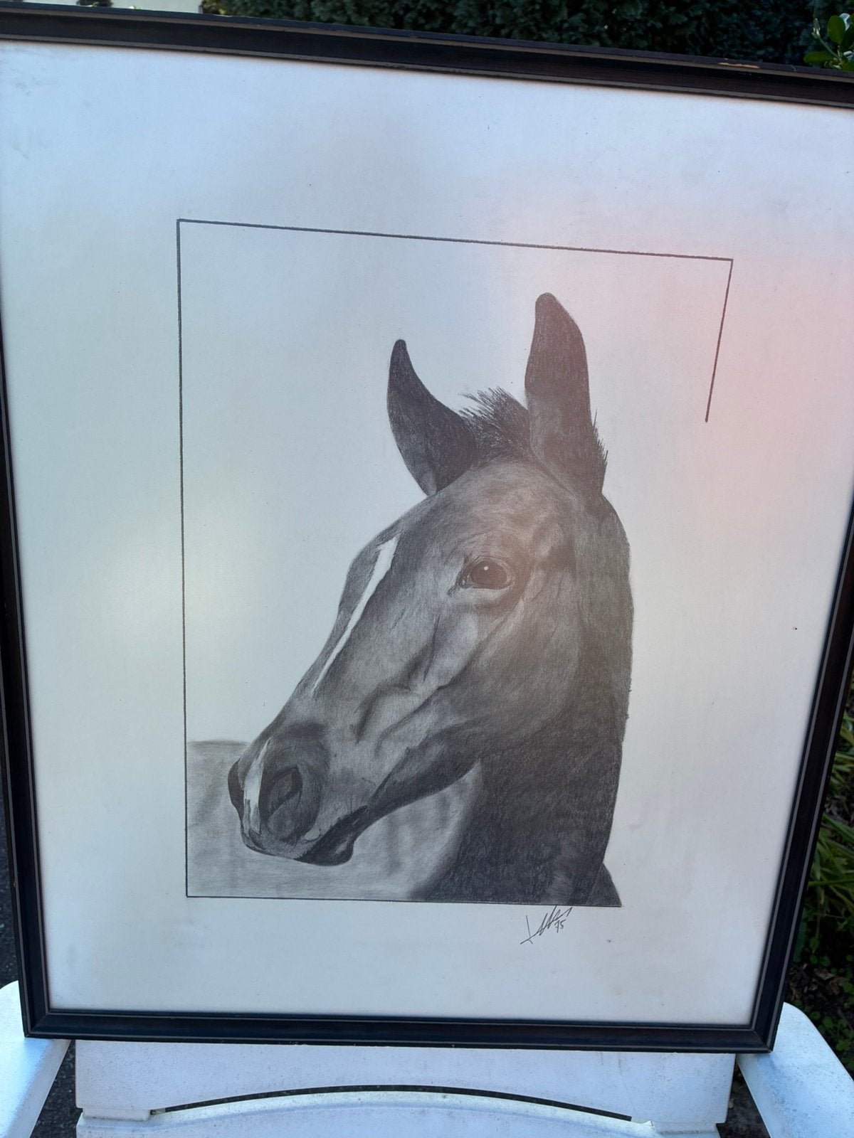Houtskooltekening, Antiek en Kunst, Ophalen of Verzenden