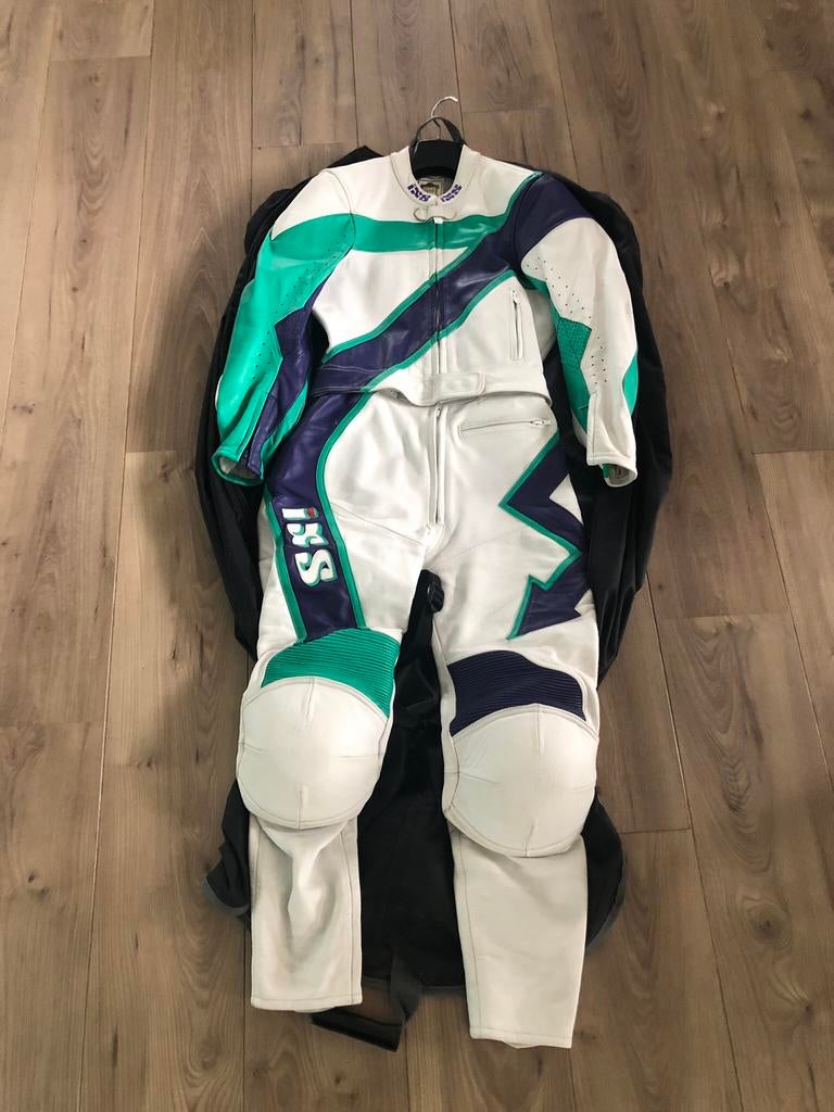 Lederen motorpak IXS dames small, Motoren, Ophalen, Tweedehands, Dames, Combipak