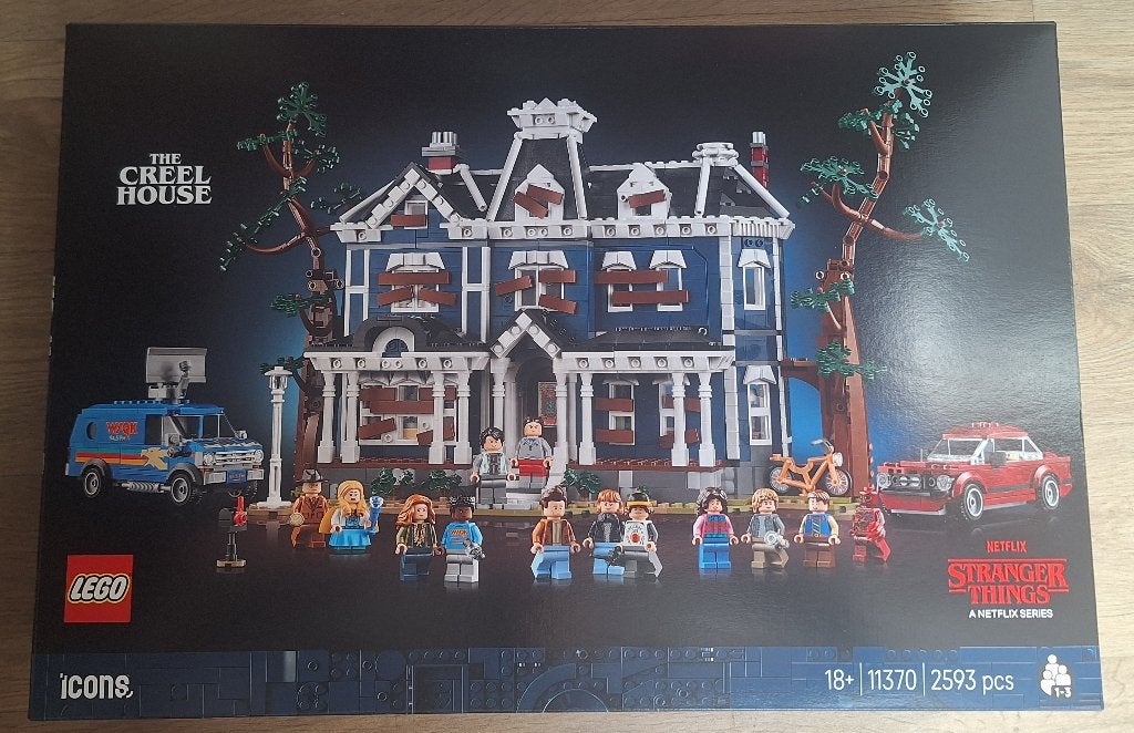 LEGO Icons Stranger Things: Het huis van de familie Creel, Kinderen en Baby's, Inclusief accessoires, Lego, Nieuw, Ophalen of Verzenden