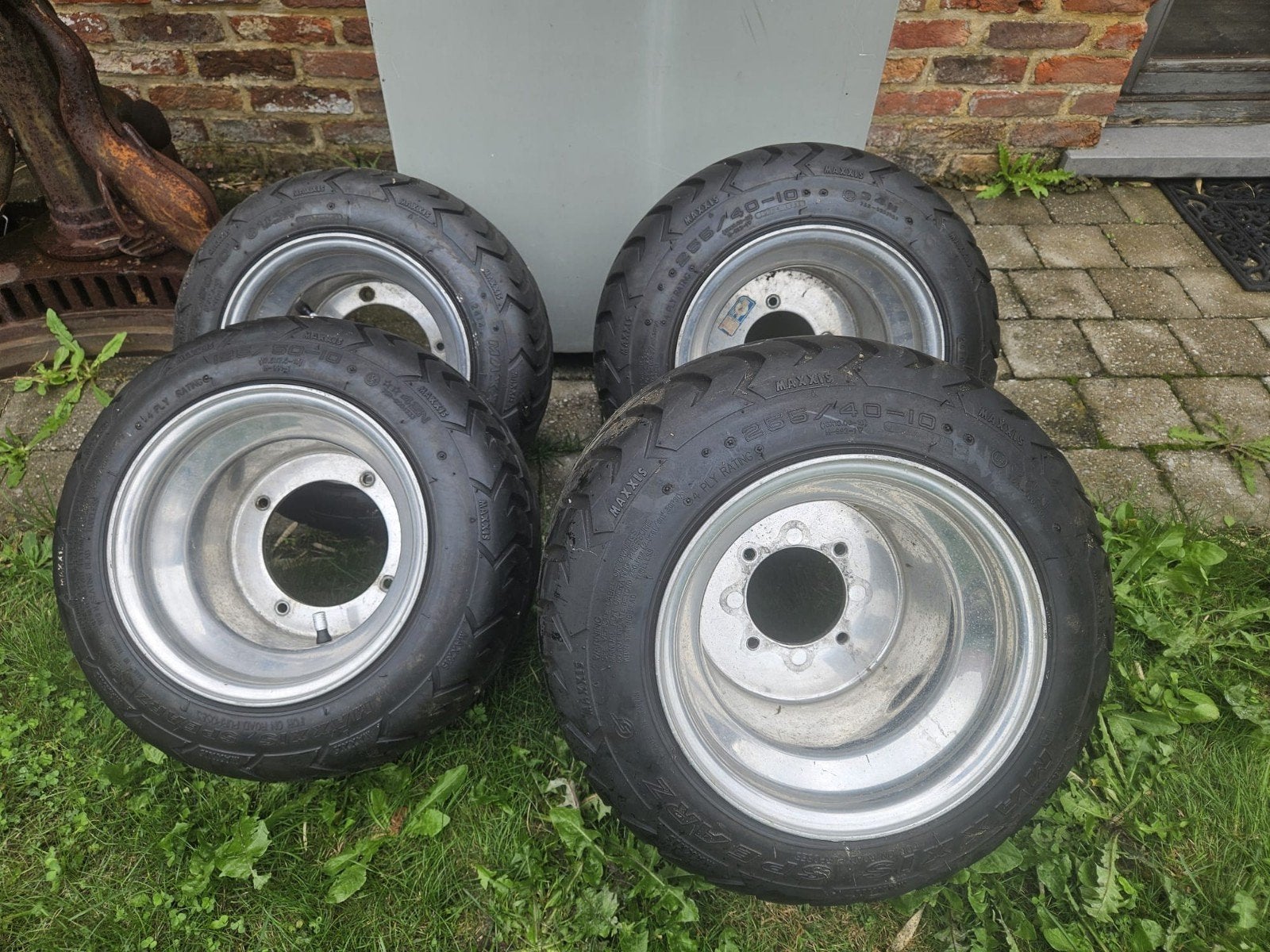 breedset baanbanden quad, Enlèvement ou Envoi