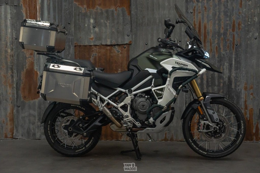 Triumph Tiger 1200 Rally Explorer, Motoren, Handvatverwarming, Occasion, Motorrijbewijs A, Bedrijf