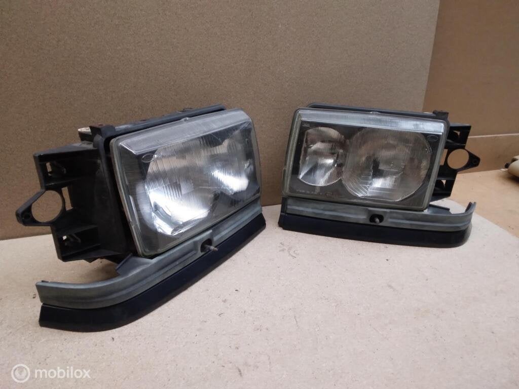 Facelift Koplamp Range Rover P38 Koplampen met zwarte rand, Auto-onderdelen, Verlichting, Land Rover, Gebruikt, Ophalen of Verzenden