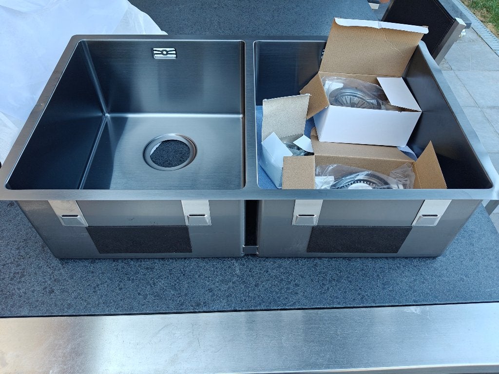 Keukenspoelbak, Huis en Inrichting, Keuken | Keukenelementen, Ophalen, Meerkleurig, Nieuw, 50 tot 100 cm