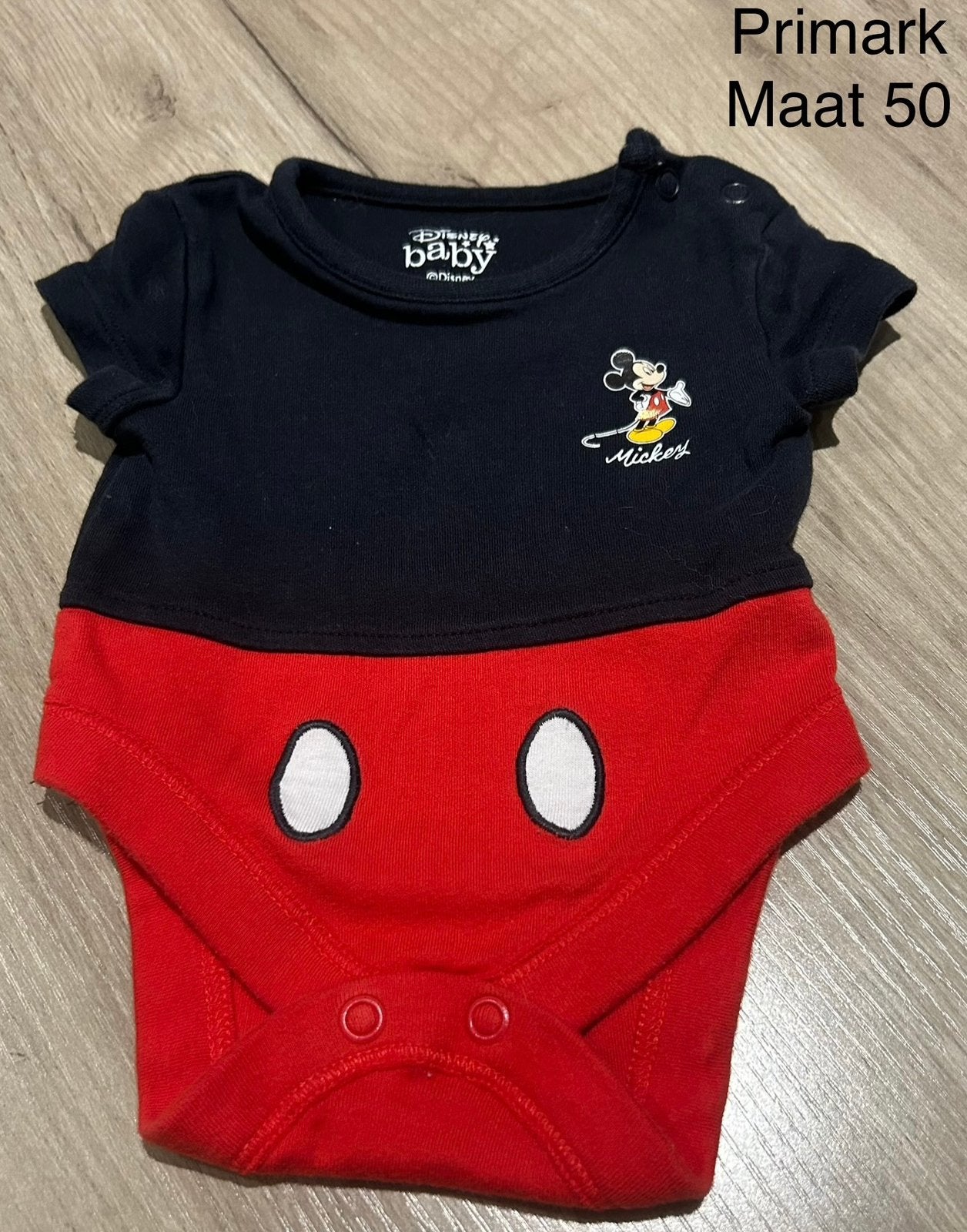 Romper Mickey Mouse (Primark, maat 50), Enlèvement ou Envoi, Comme neuf