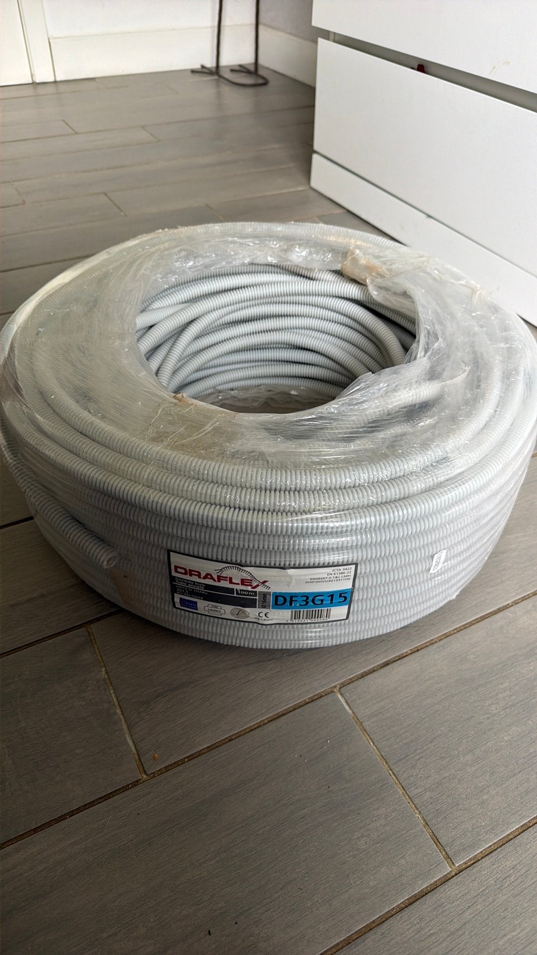 Flex 3G1,5 - 100m, Bricolage & Construction, Enlèvement, Neuf, Autres marques, Câble ou Fil électrique