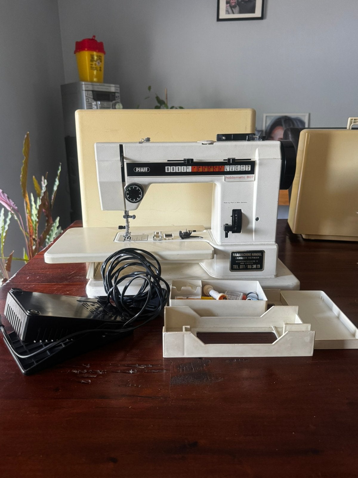 Naaimachine Pfaff Hobbymatic 807.., Ophalen, Zo goed als nieuw, Naaimachine, Pfaff