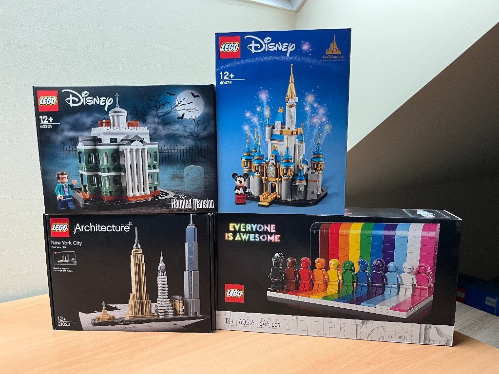 Lego 4 mooie sets, Overige thema's, Lego, Nieuw, Ophalen of Verzenden