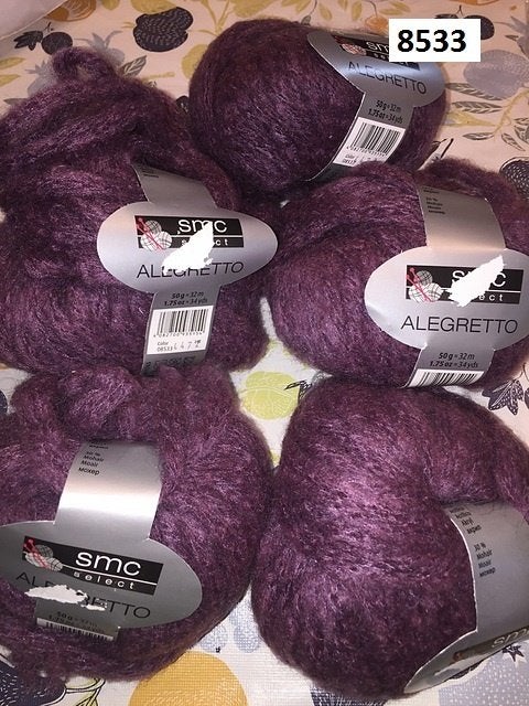 SMC SELECT Alegretto coloris 8533, Hobby en Vrije tijd, Breien en Haken, Ophalen of Verzenden, Nieuw, Breien, Wol of Garen