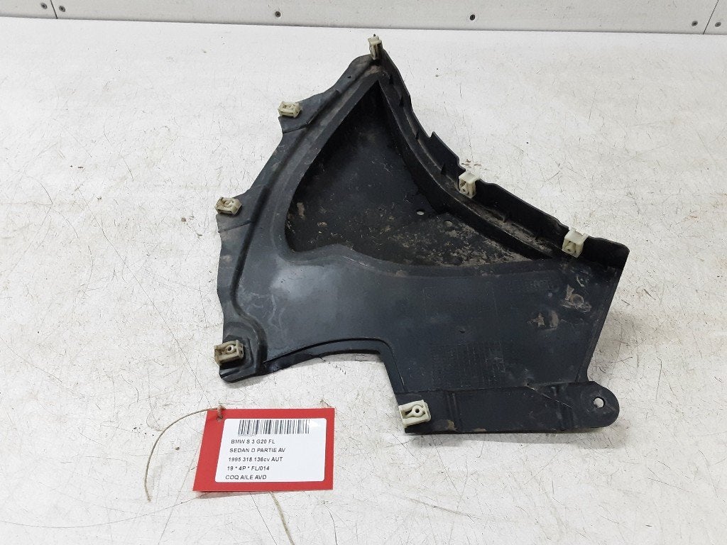 PARE BOUE AVANT DROIT BMW 3 serie (G20) (51717340862), Garde-boue, Mevr. I. Hauben, Utilisé, Droite