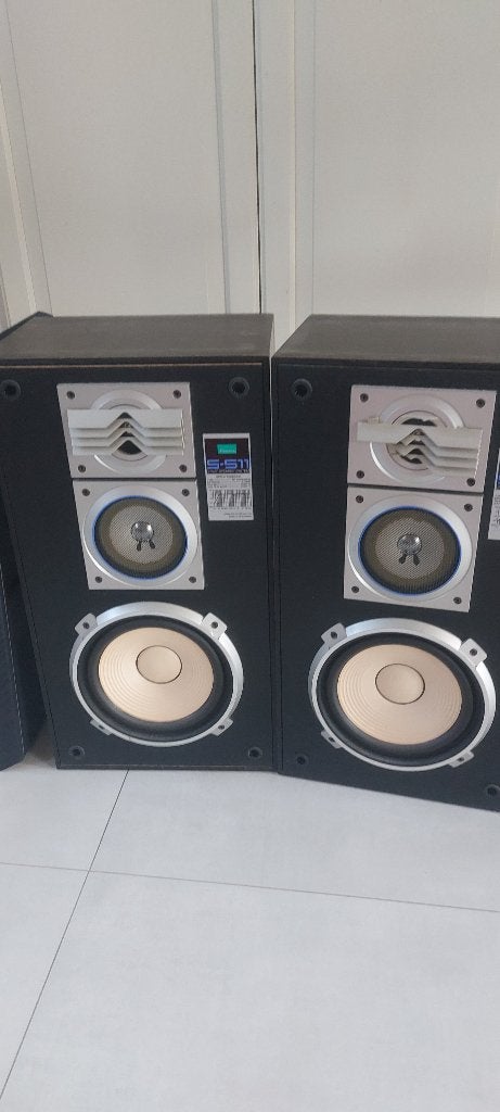 Hauts parleurs Sansui S511, Enlèvement, Utilisé, Haut-parleurs Frontaux, Arrière ou Stéréo, Autres marques