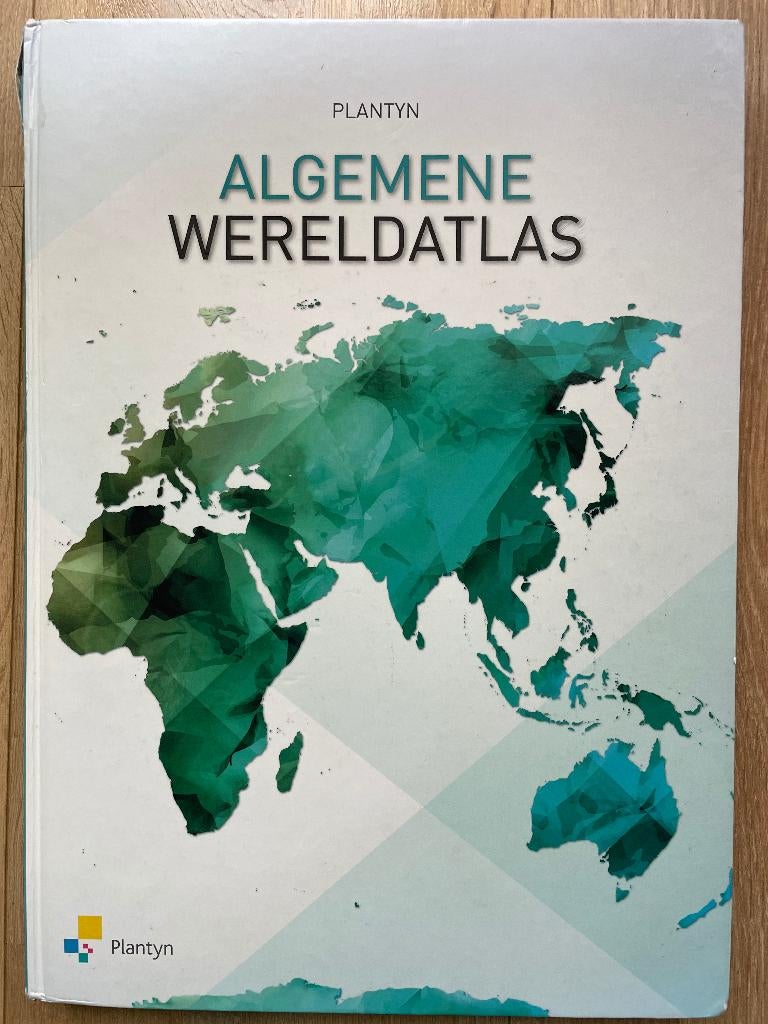 Algemene wereldatlas, Livres, Plantyn, Enlèvement, Utilisé, Secondaire