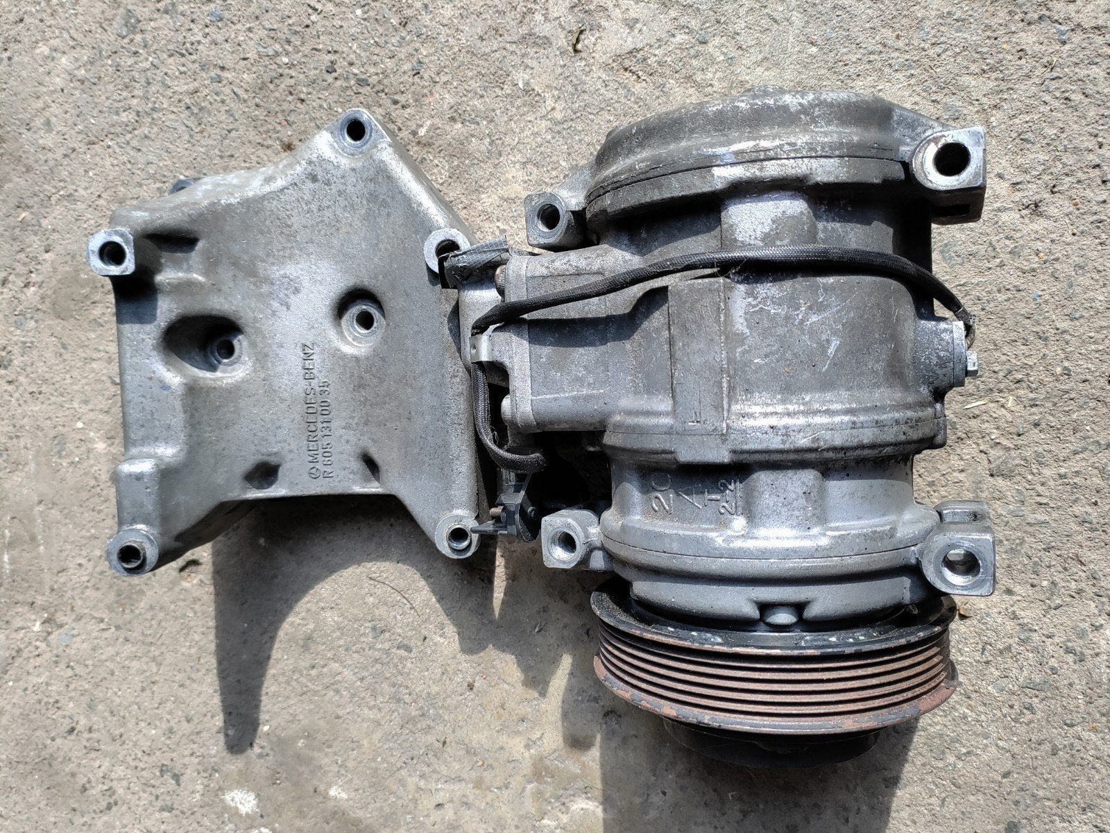 Pompe de climatisation w124, Enlèvement