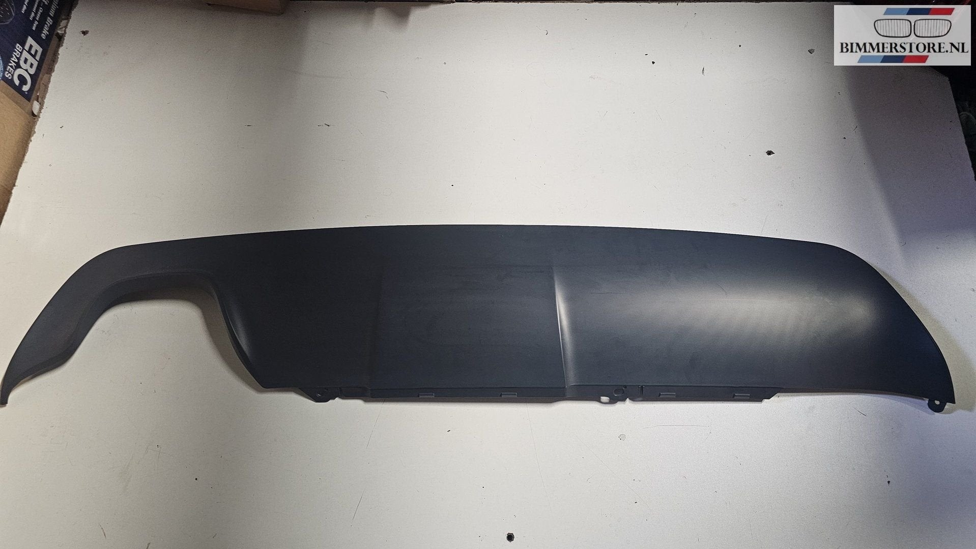 M - Diffuser grijs primer achterbumper 1 uitlaat nieuw BMW 5, Auto-onderdelen, Ophalen, -, -, Nieuw