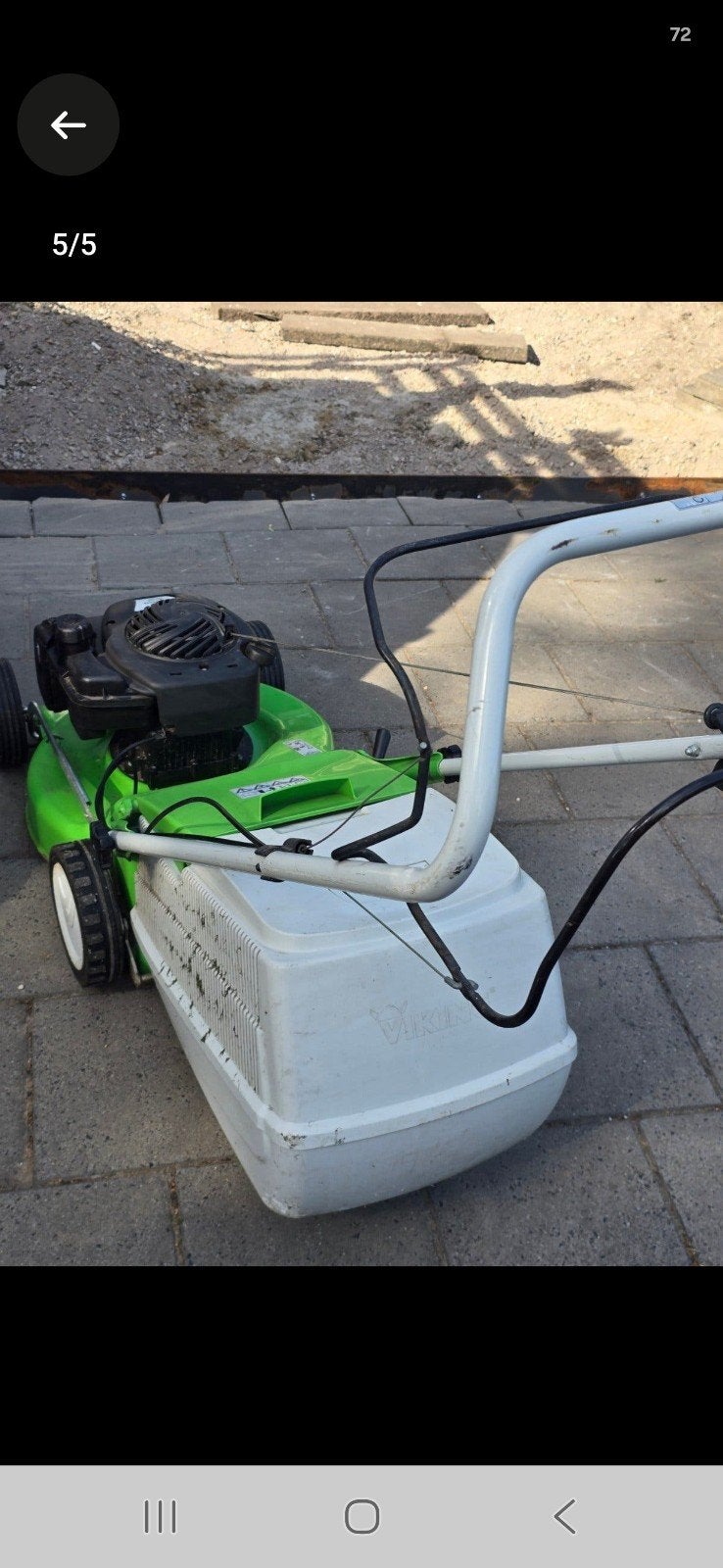 viking/Stihl, Ophalen, Viking / Stihl, Zo goed als nieuw, Opvangbak