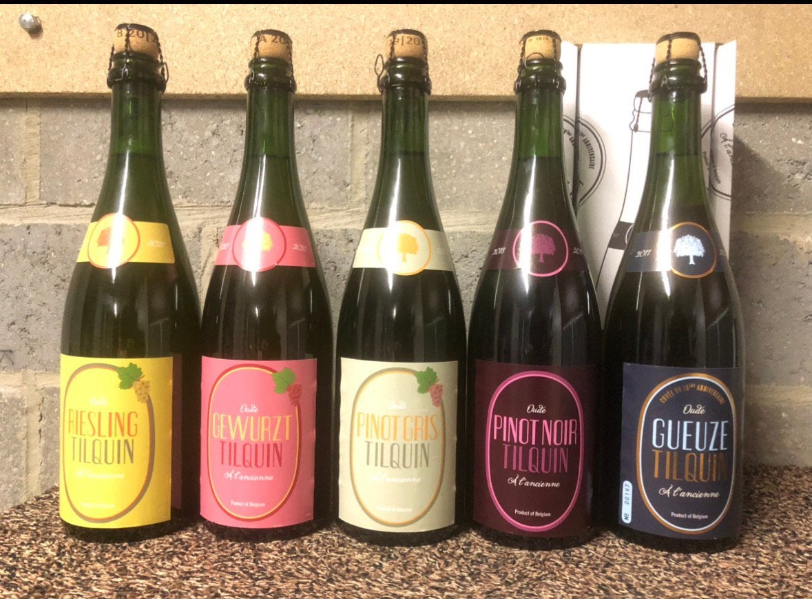 Oude geuze/lambiek Tilquin, Ophalen, Zo goed als nieuw