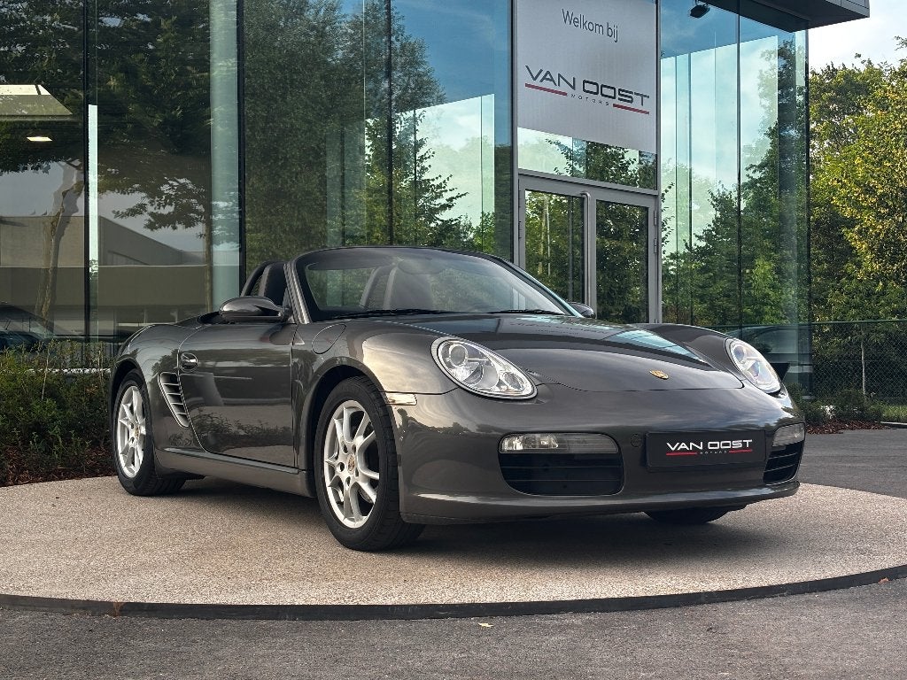 Porsche Boxster 2.7 Tiptronic | PASM | BOSE | 1e Eigenaar, Autos, Porsche, Cuir, Argent ou Gris, Achat, 155 kW