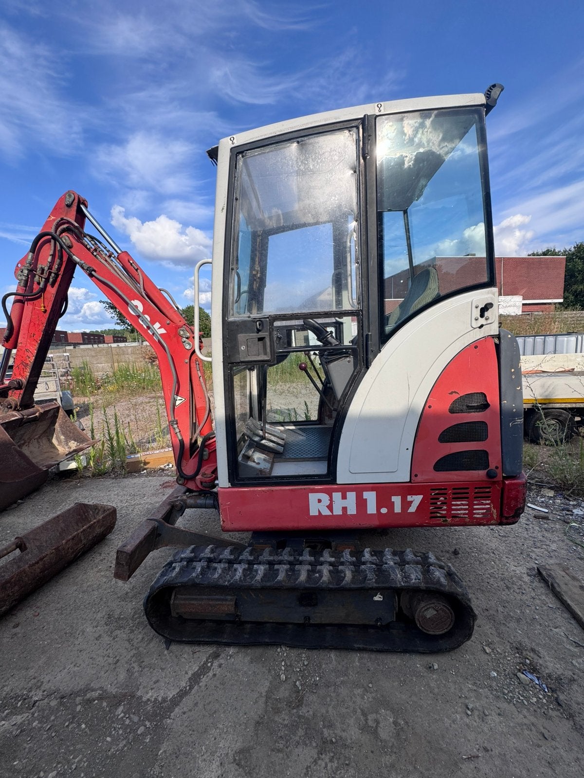Graafmachine 1,7 ton Te huur / te koop, Zakelijke goederen, Machines en Bouw | Kranen en Graafmachines, Ophalen, Graafmachine